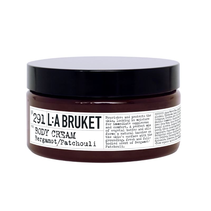 L:A BRUKET No. 291 Body Cream Bergamot/Patchouli L:A BRUKET No. 291 Body Cream Bergamot/Patchouli
