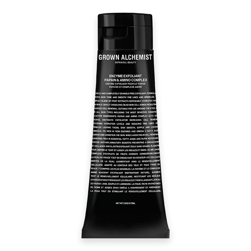 Exfoliante enzimático de papaína y complejo de aminoácidos