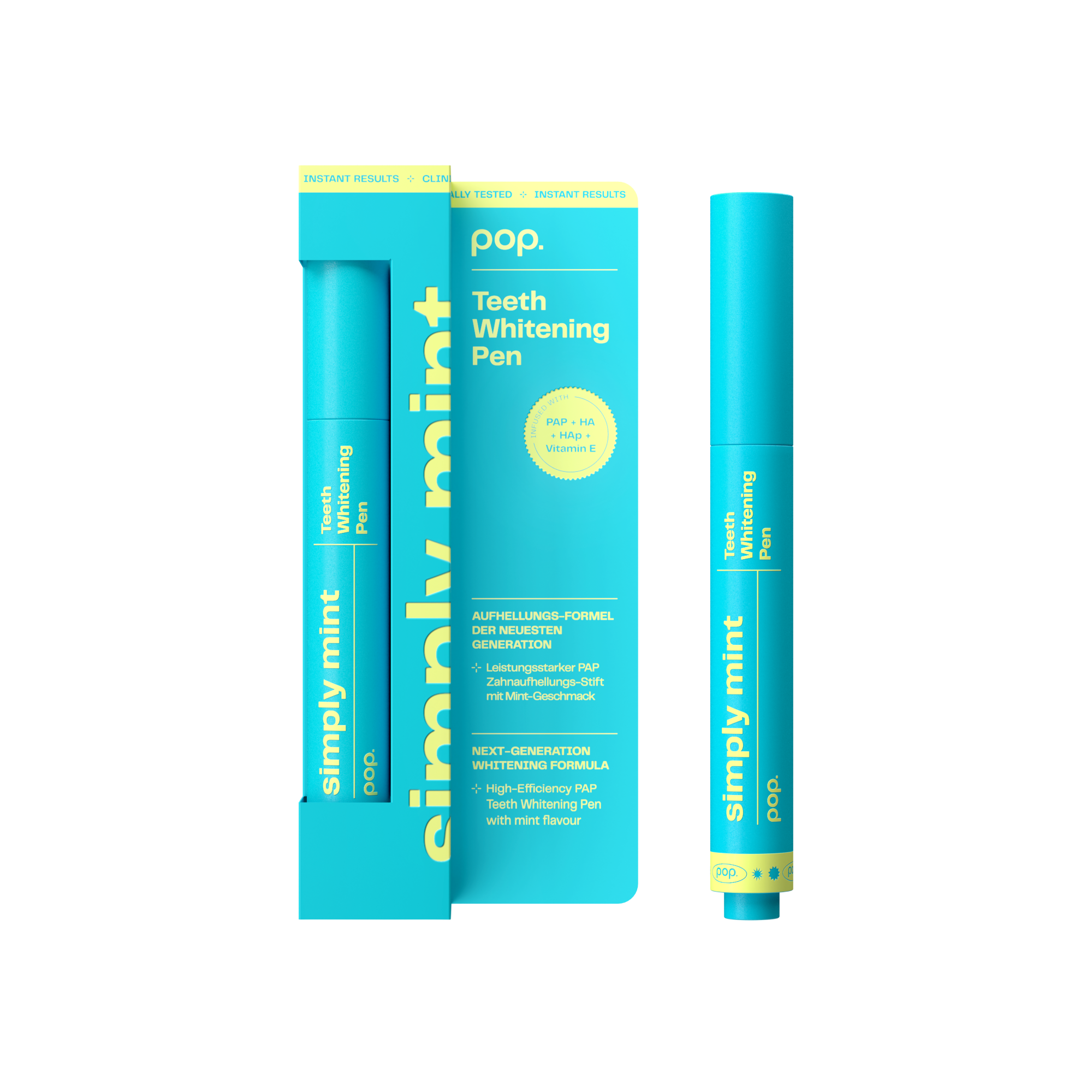 Pop Teeth Whitening Pen – Simply Mint