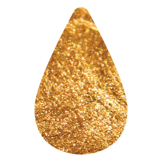 e356828f43eebd3a39d8ae0f4186f57b39e7c198418e5f860d737e5a393fb10c Goldener Tropfen mit glitzernder Textur.