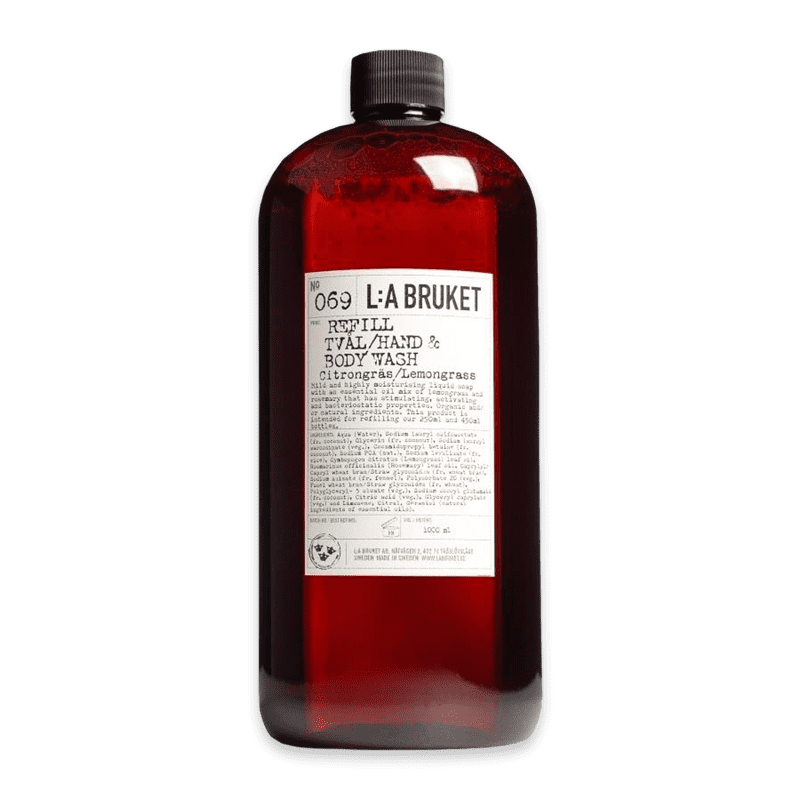 l-a-bruket-lemongrass-no-069-refill-duschgel-1000-ml-7350053233713_optimized No. 069 Jabón de Manos y Cuerpo Recarga de Hierba Limón