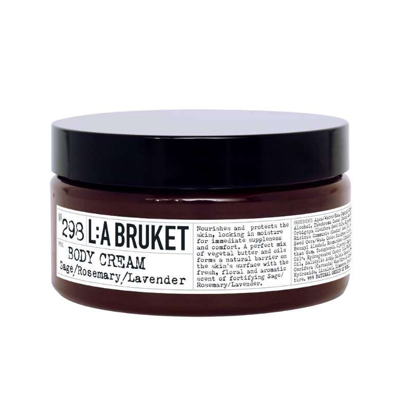 L:A BRUKET No. 298 Body Cream Sage/Rosemary/Lavender L:A BRUKET No. 298 Body Cream Sage/Rosemary/Lavender