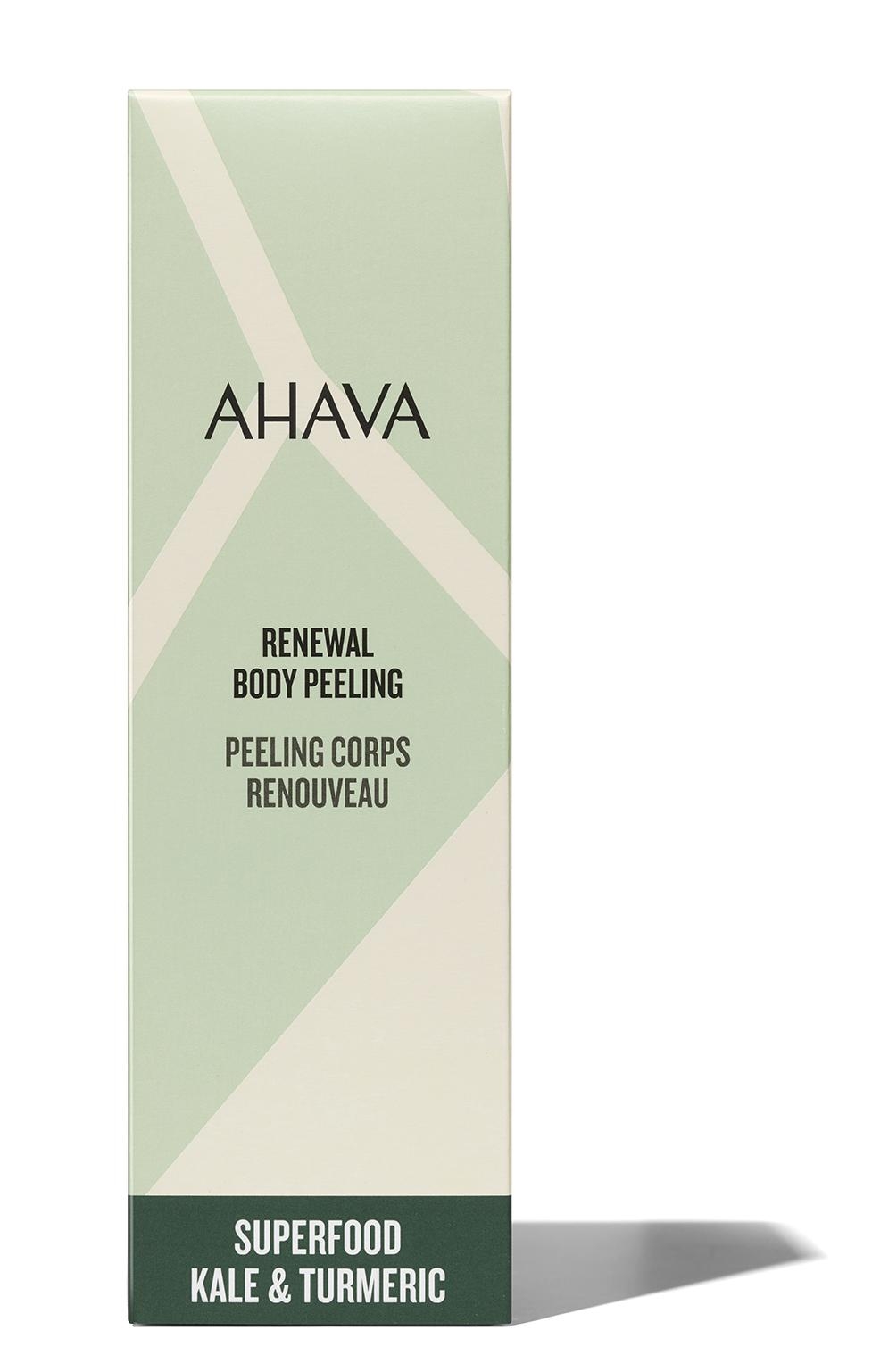 image_120859_3 Produktbild von AHAVA Renewal Body Peeling mit Superfood, Grünkohl und Kurkuma.