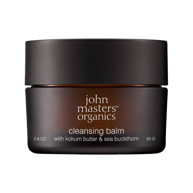 JOHN-MASTERS-ORGANICS-CLEANSING-BALM-WITH-KOKUM-BUTTER-SEA-BUCKTHORN Bálsamo Limpiador con Manteca de Kokum + Espino Cerval de Mar